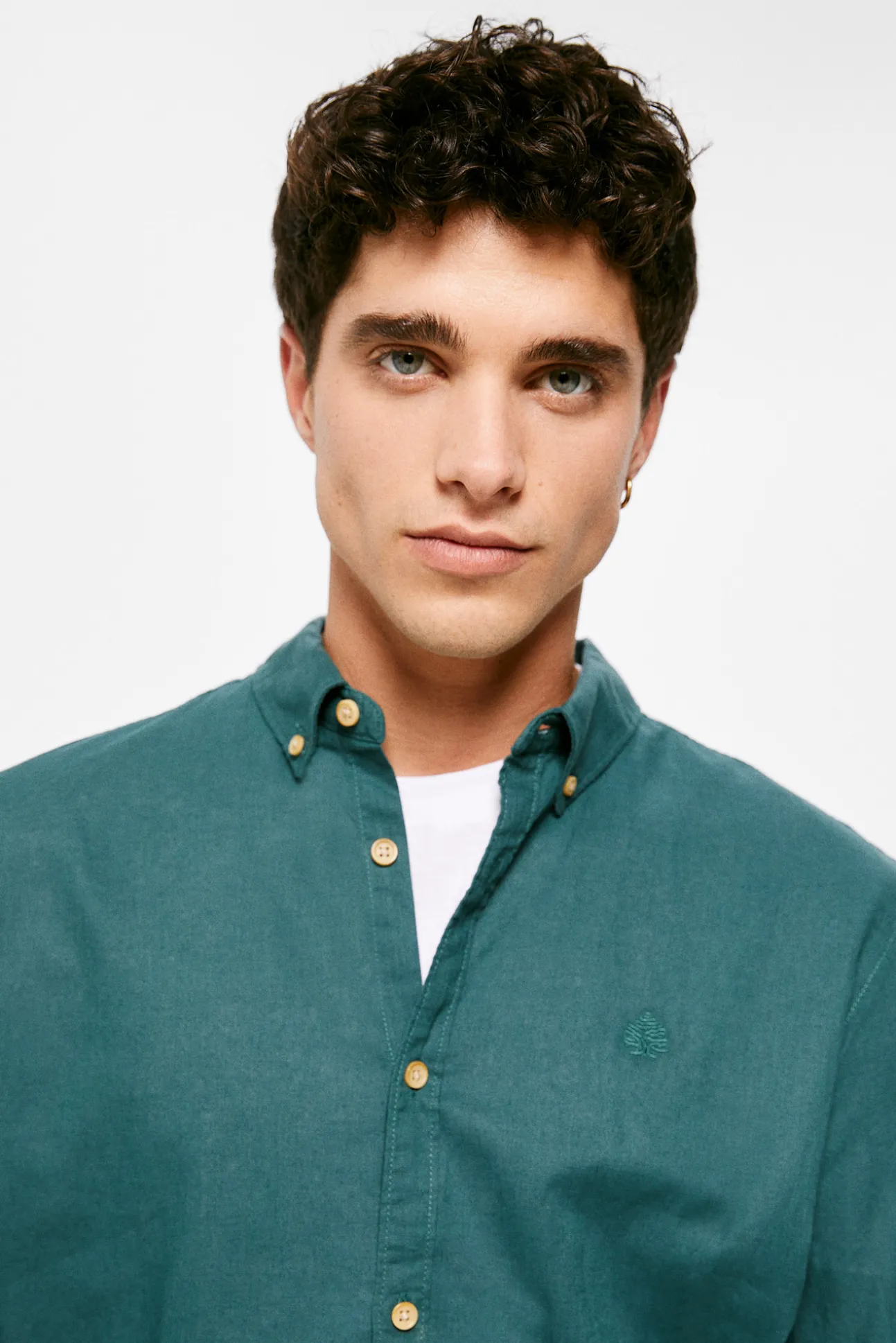 Camisa Lino Color