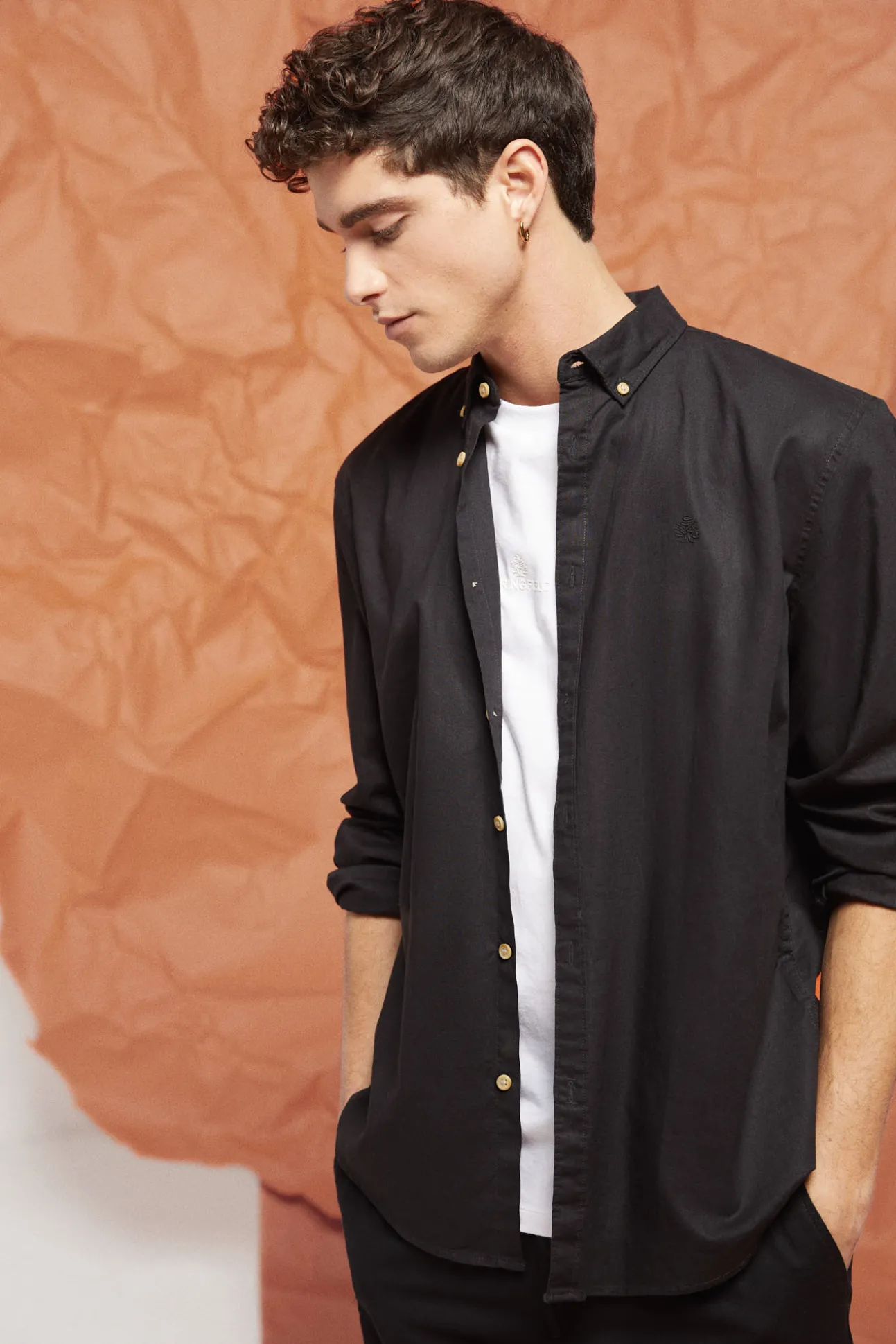 Camisa Lino Color