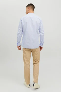 Camisa Lino Manga Larga