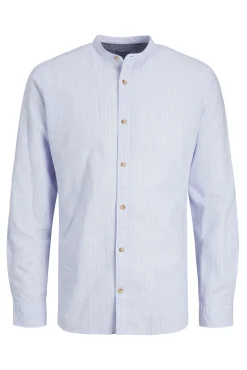 Camisa Lino Manga Larga