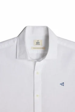 Camisa Lino Manga Larga