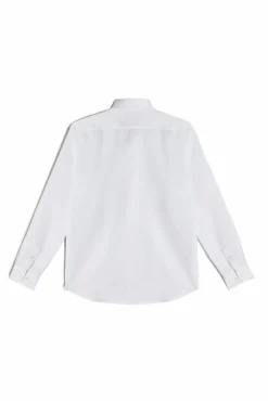 Camisa Lino Manga Larga