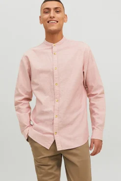 Camisa Lino Manga Larga