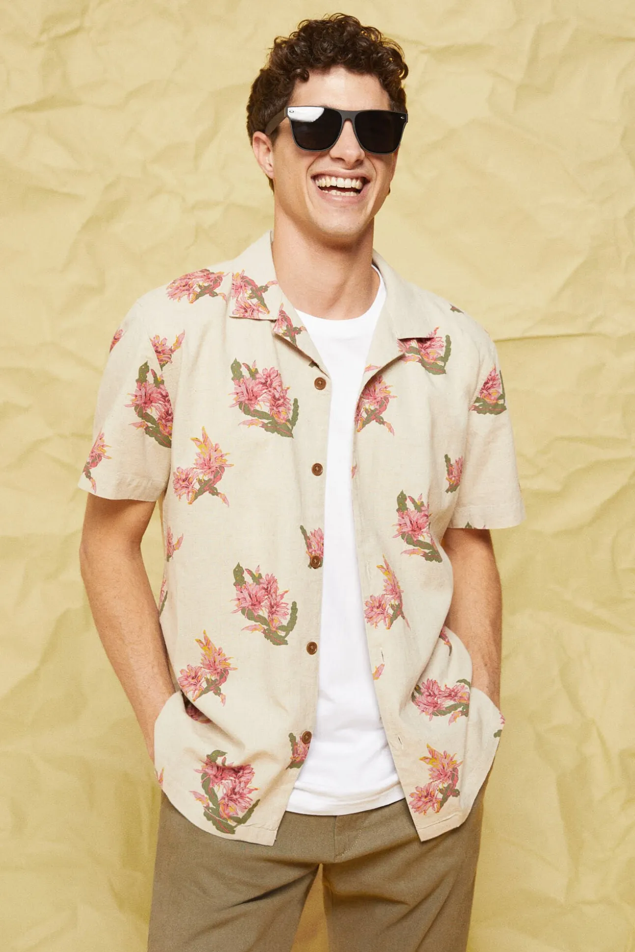 Camisa Lino Mao
