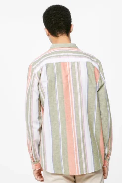 Camisa Lino Rayas