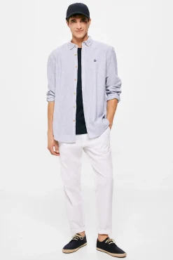 Camisa Lino Rayas
