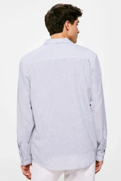 Camisa Lino Rayas
