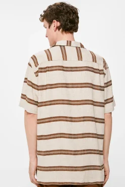 Camisa Lino Rayas