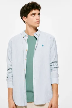 Camisa Lino Rayas
