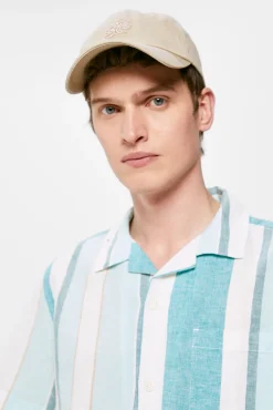 Camisa Lino Rayas