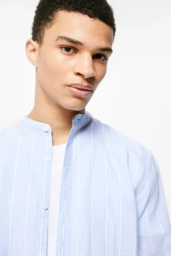 Camisa Lino Rayas