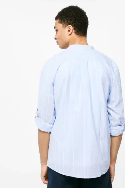 Camisa Lino Rayas