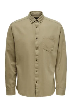 Camisa Lisa Bolsillo