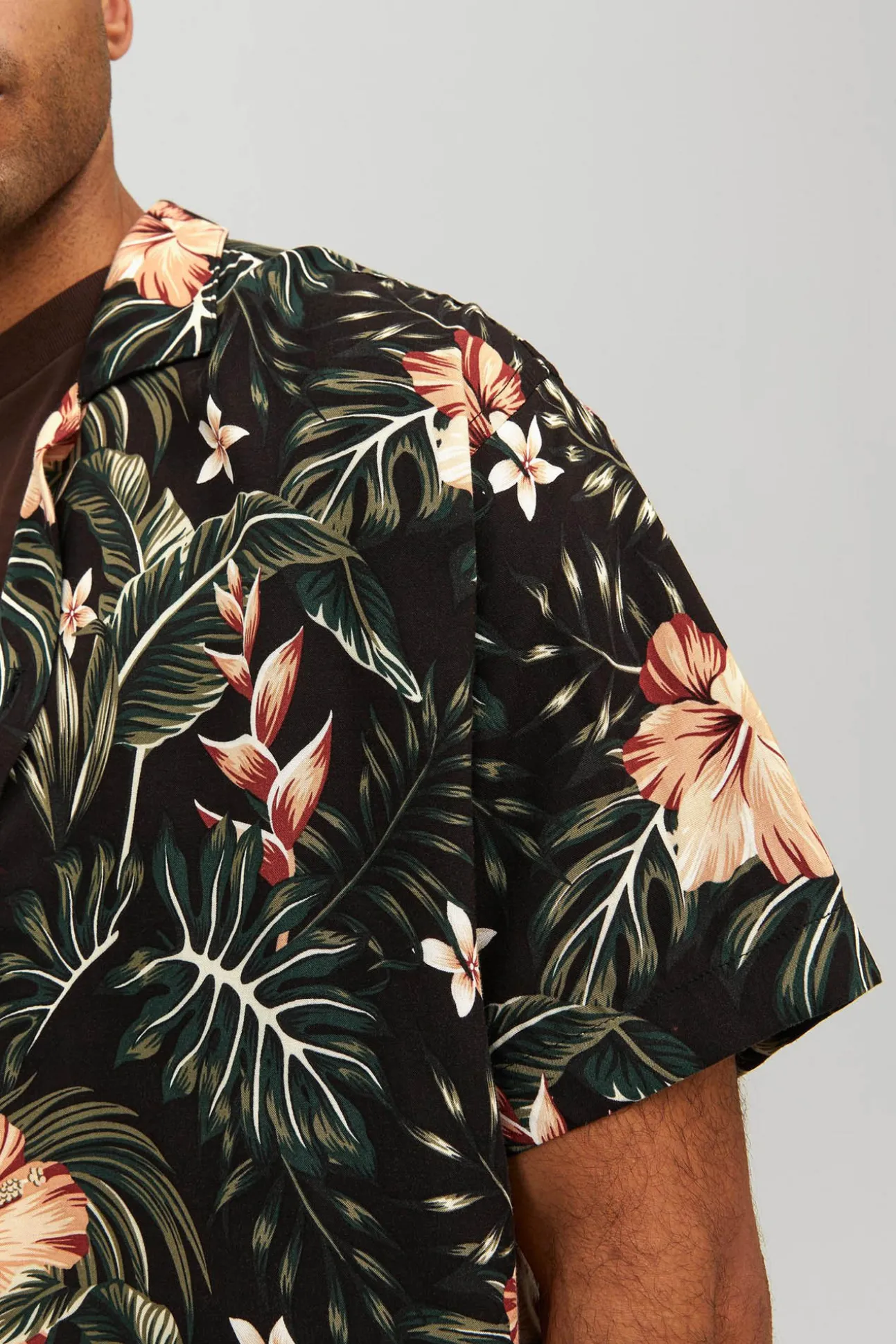 Camisa Manga Corta Print Floral