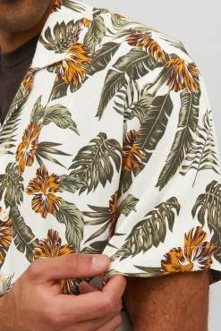 Camisa Manga Corta Print Floral
