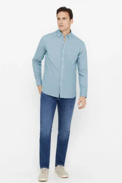 Camisa Microvichy Facil Plancha