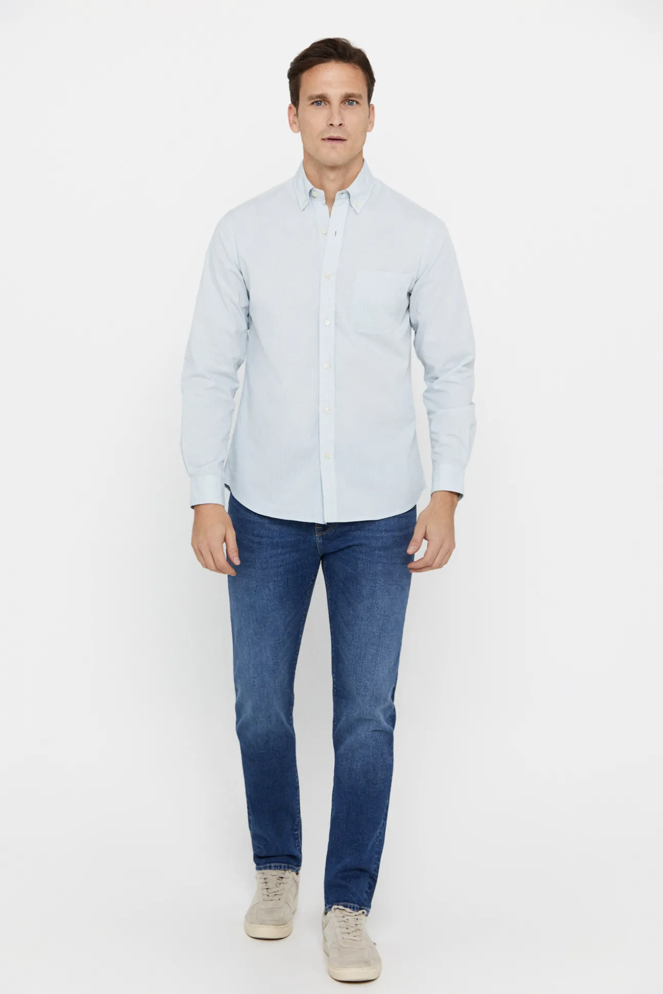 Camisa Microvichy Facil Plancha