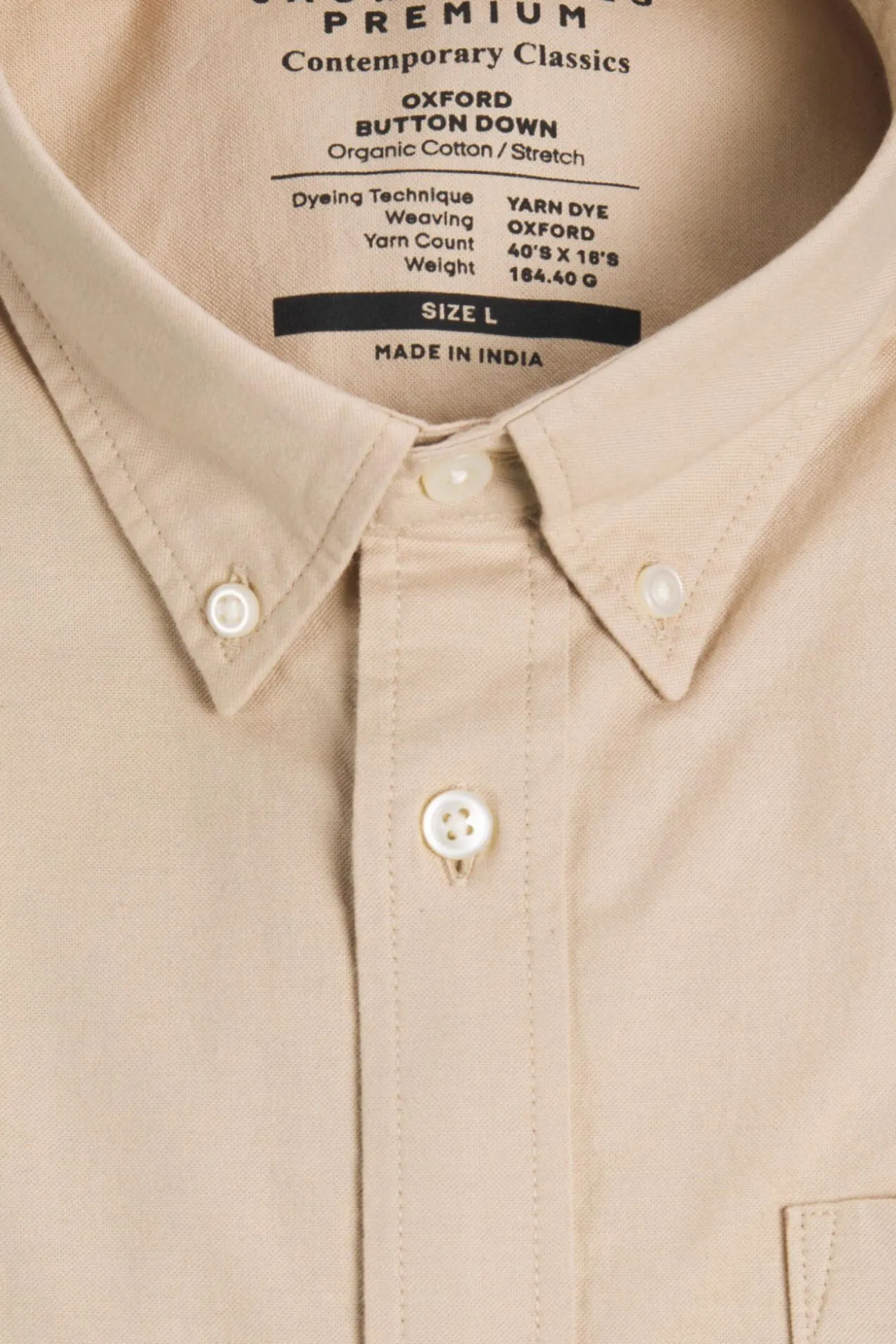 Camisa Oxford