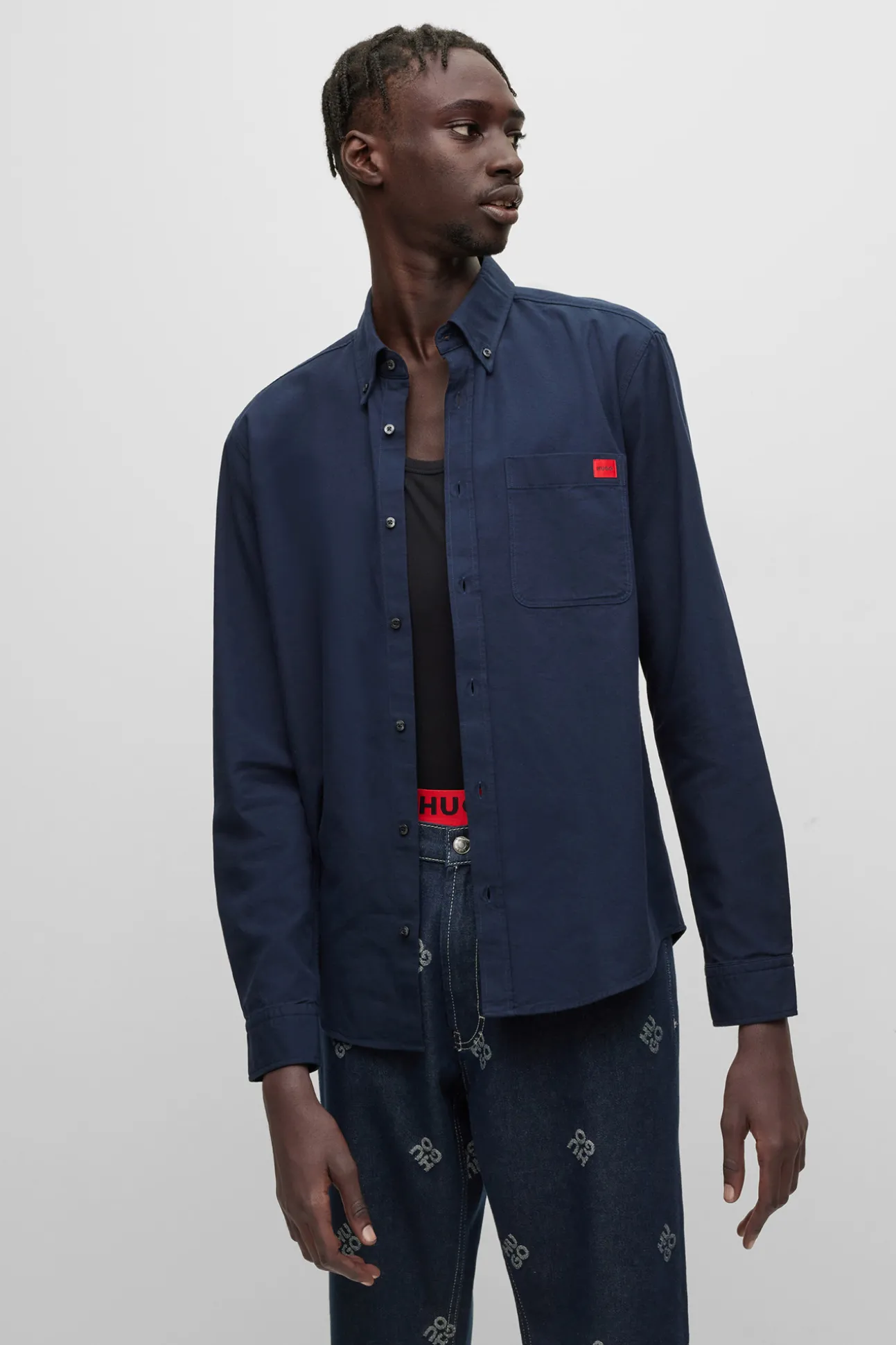 Camisa Oxford