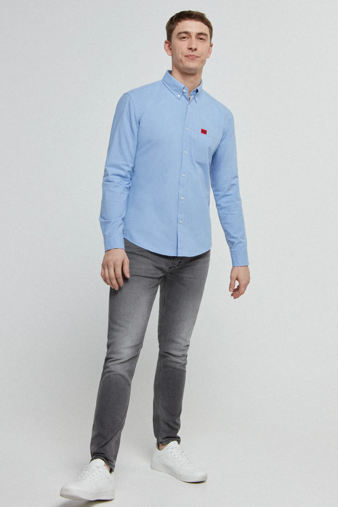 Camisa Oxford