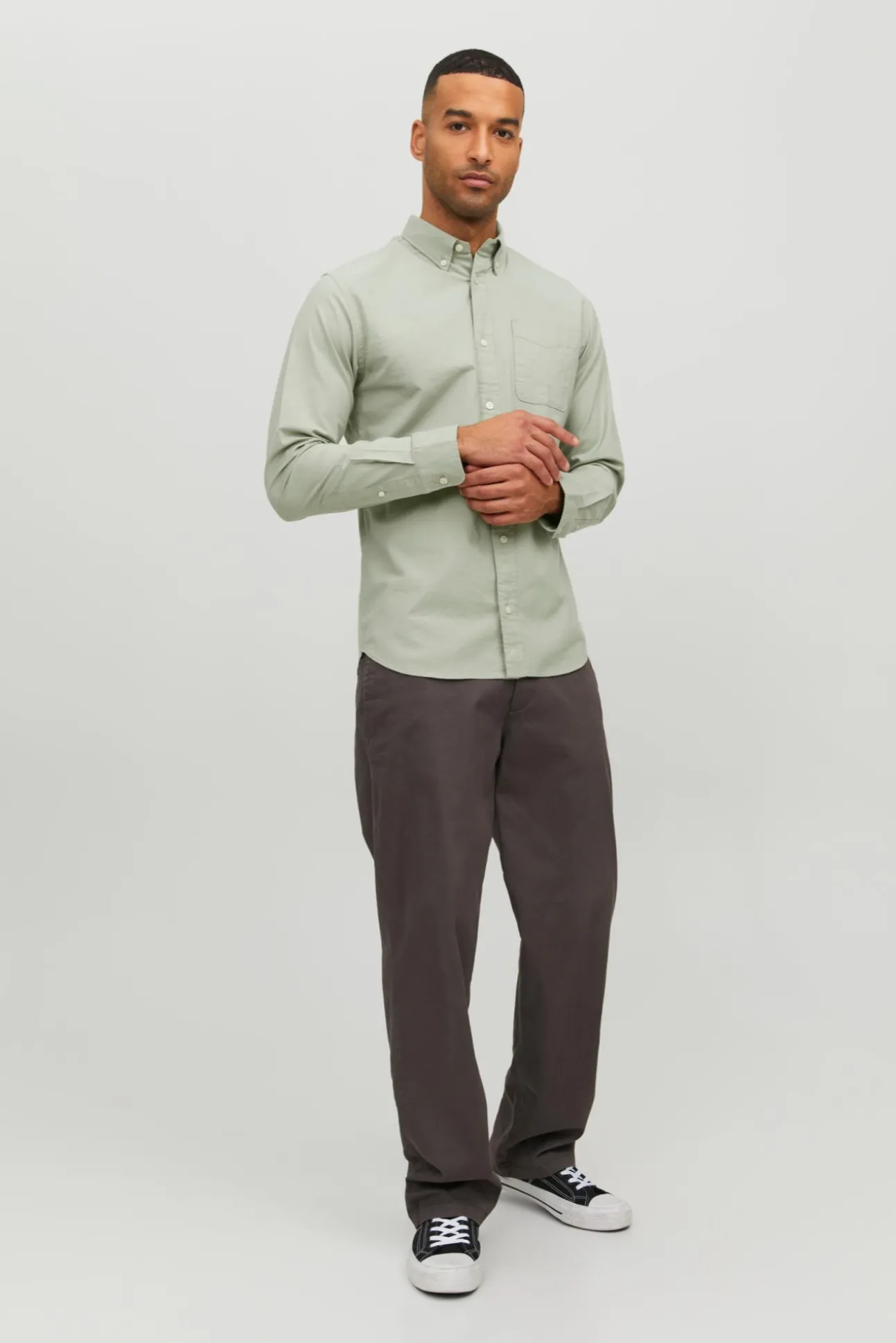 Camisa Oxford