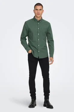 Camisa Oxford