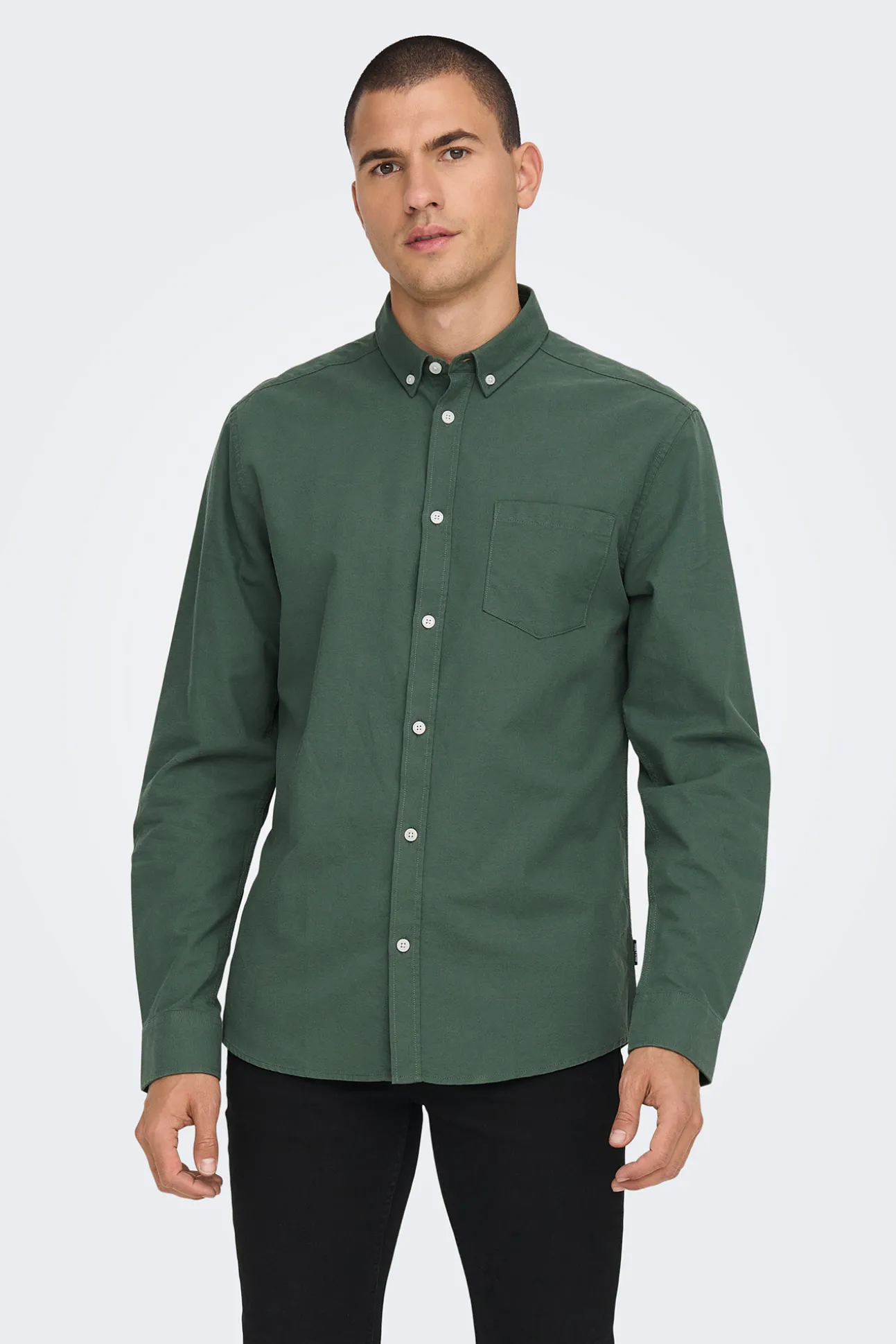 Camisa Oxford