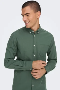 Camisa Oxford