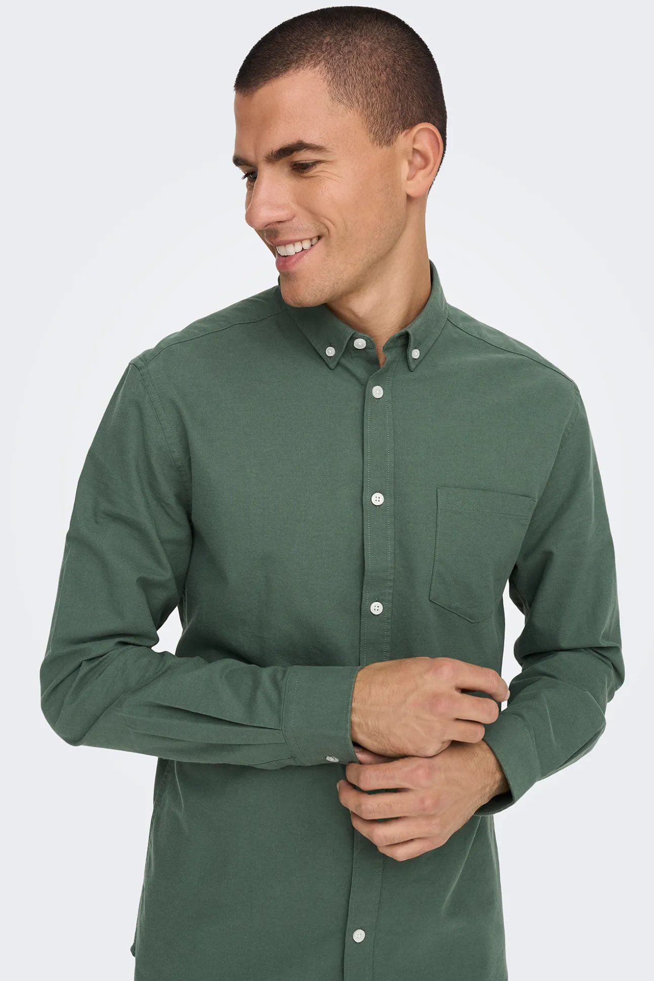 Camisa Oxford