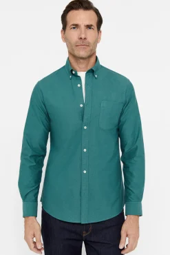 Camisa Oxford Liso