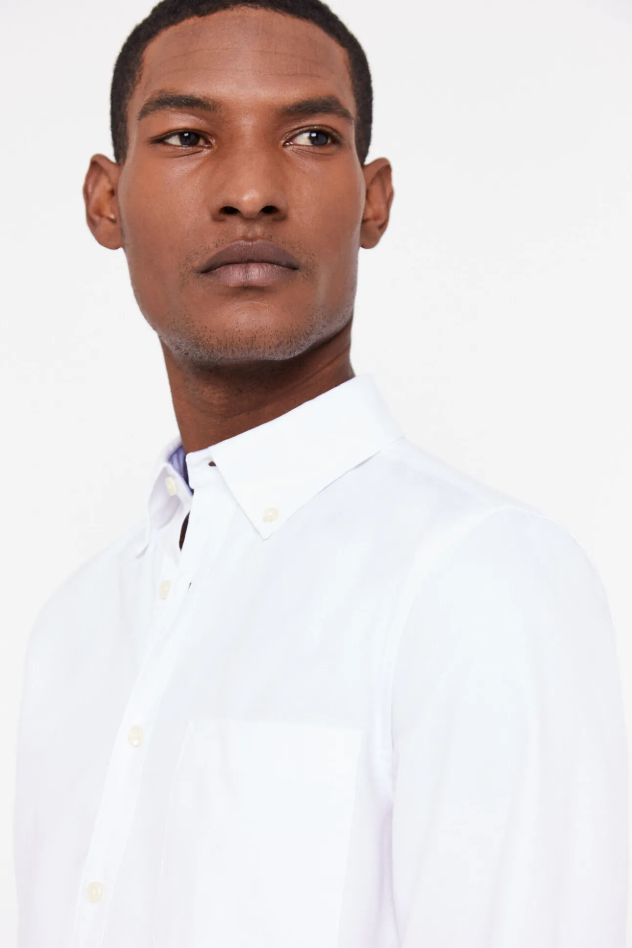 Camisa Oxford Liso Facil Plancha