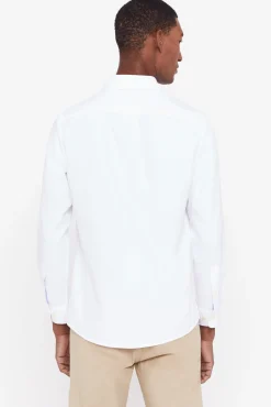 Camisa Oxford Liso Facil Plancha