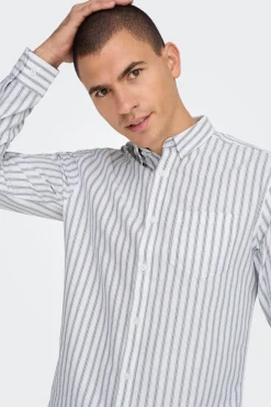 Camisa Oxford Rayas