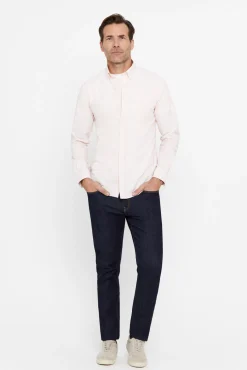 Camisa Oxford Rayas