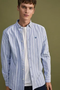 Camisa Oxford Rayas