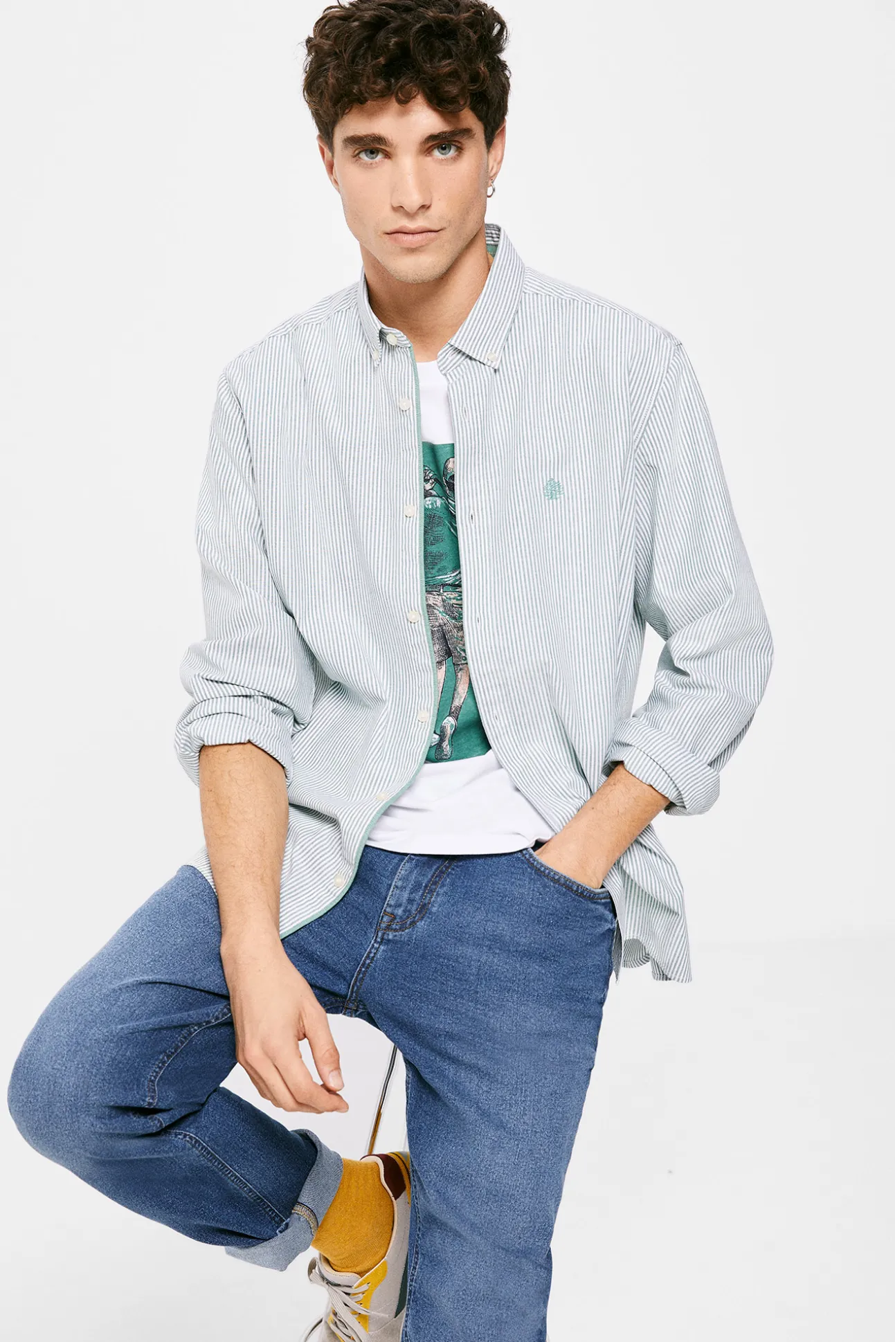 Camisa Pintpoint Rayas