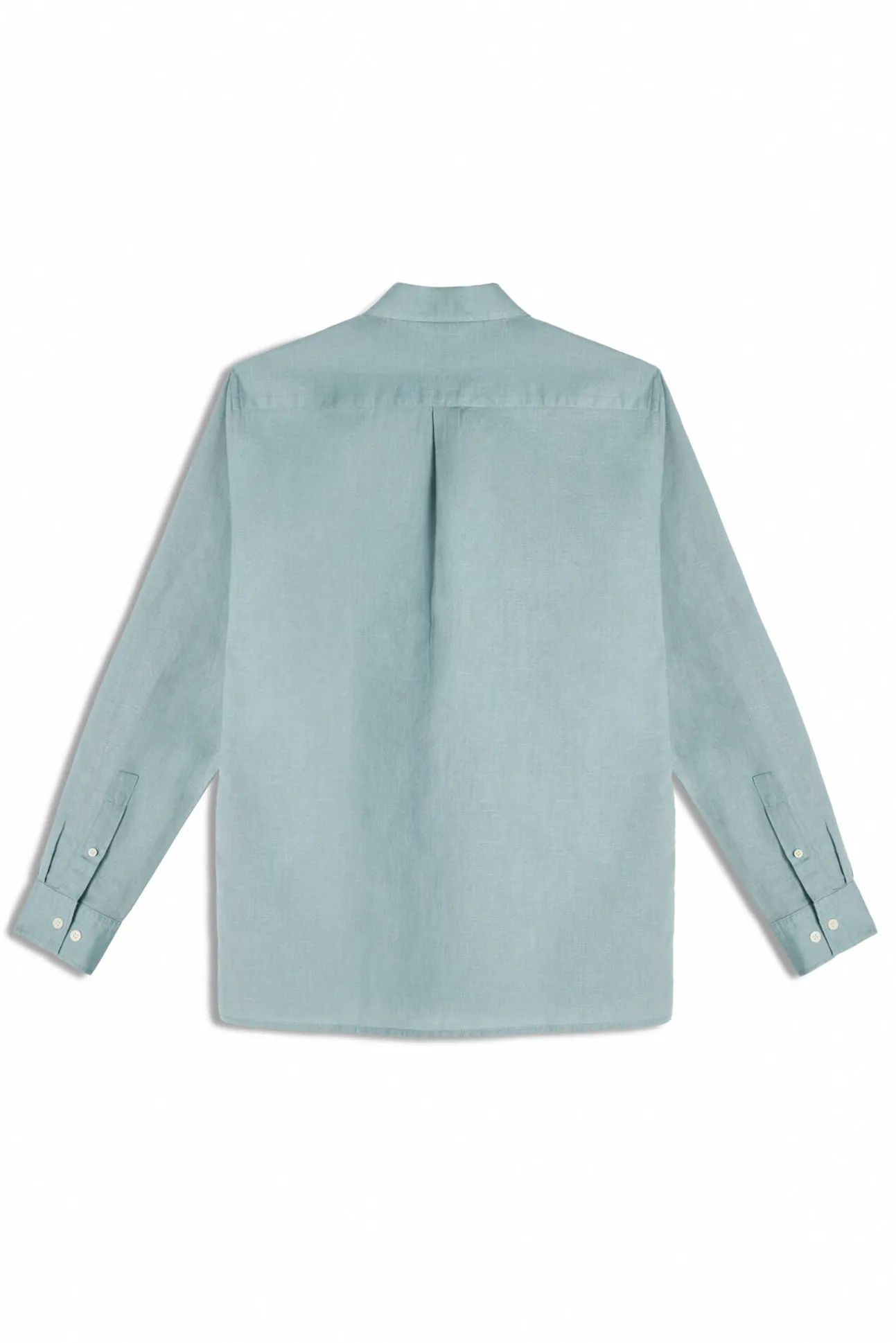 Camisa Polera Lino Manga Larga