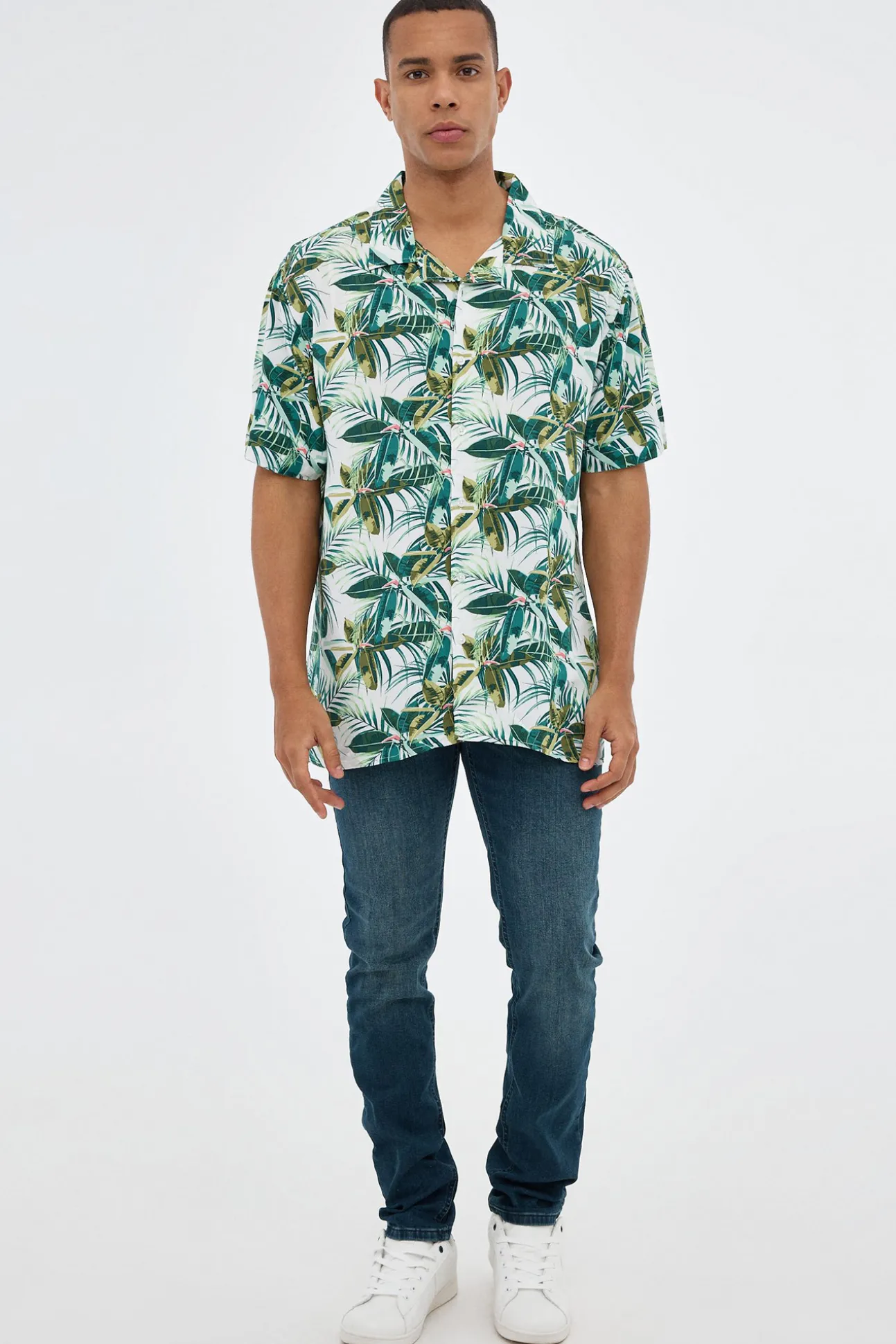 Camisa Print Flores