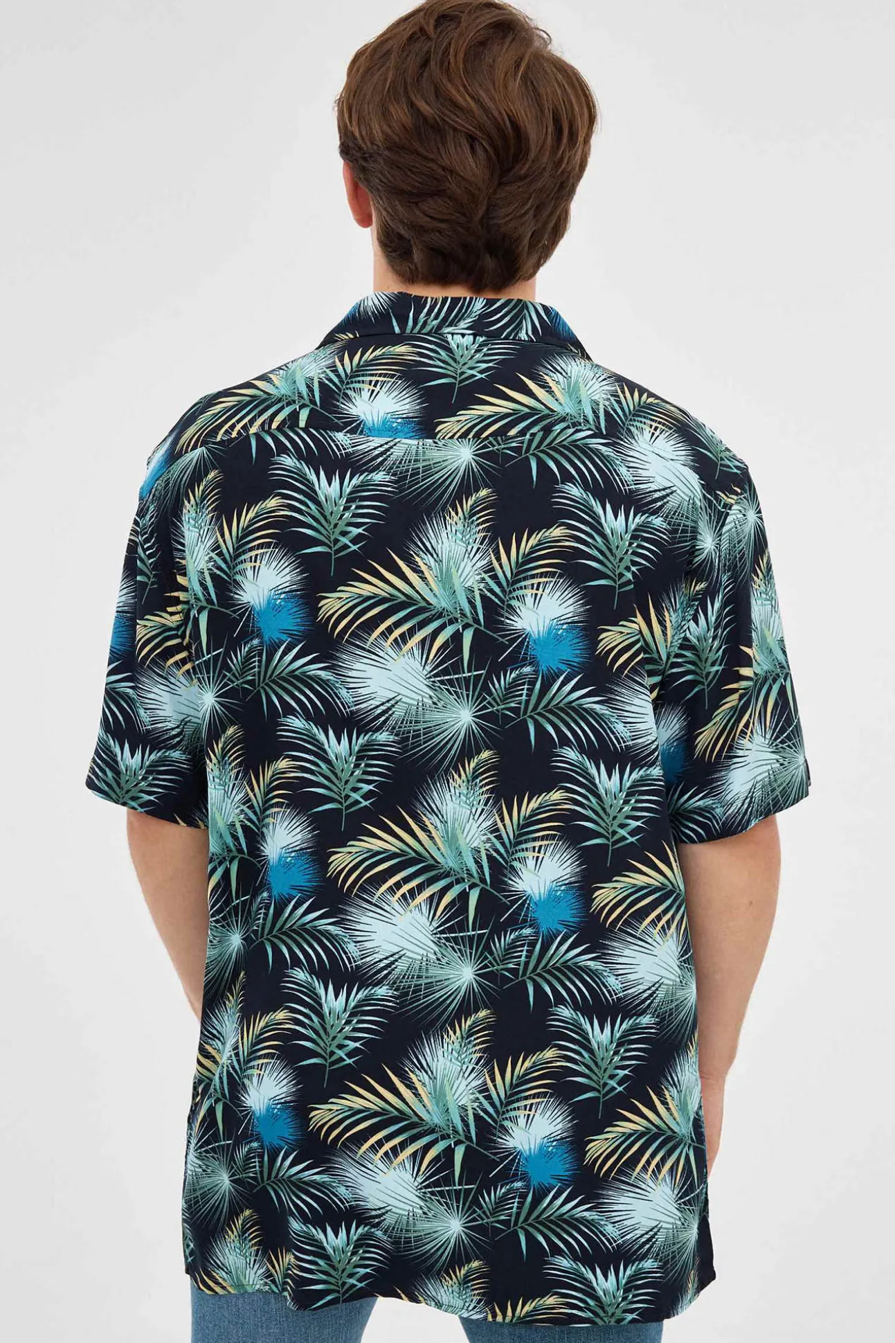 Camisa Print Hojas