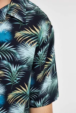 Camisa Print Hojas