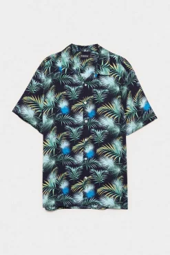 Camisa Print Hojas