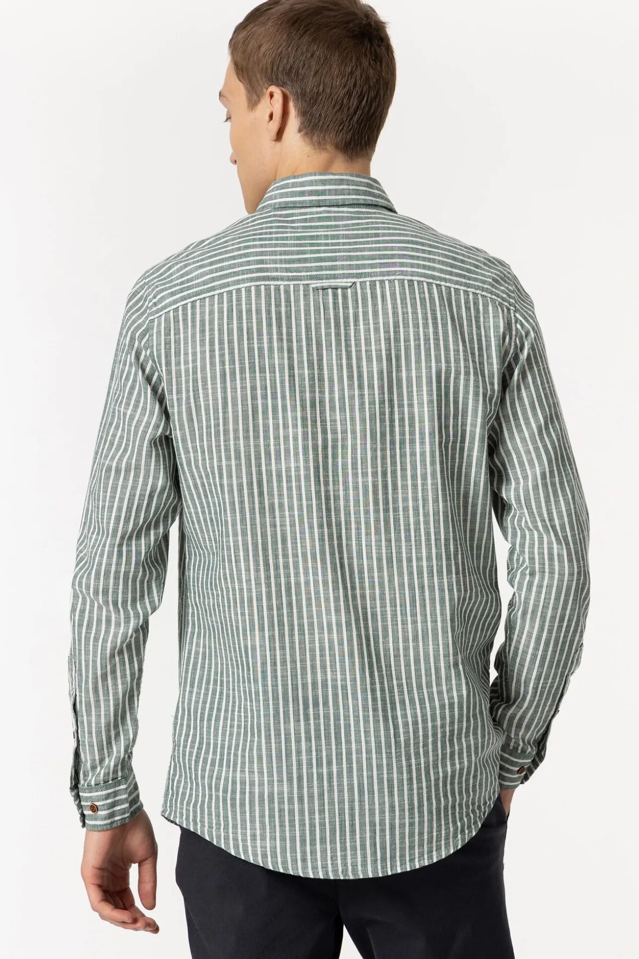Camisa Regular Fit Rayas