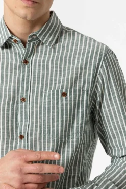 Camisa Regular Fit Rayas