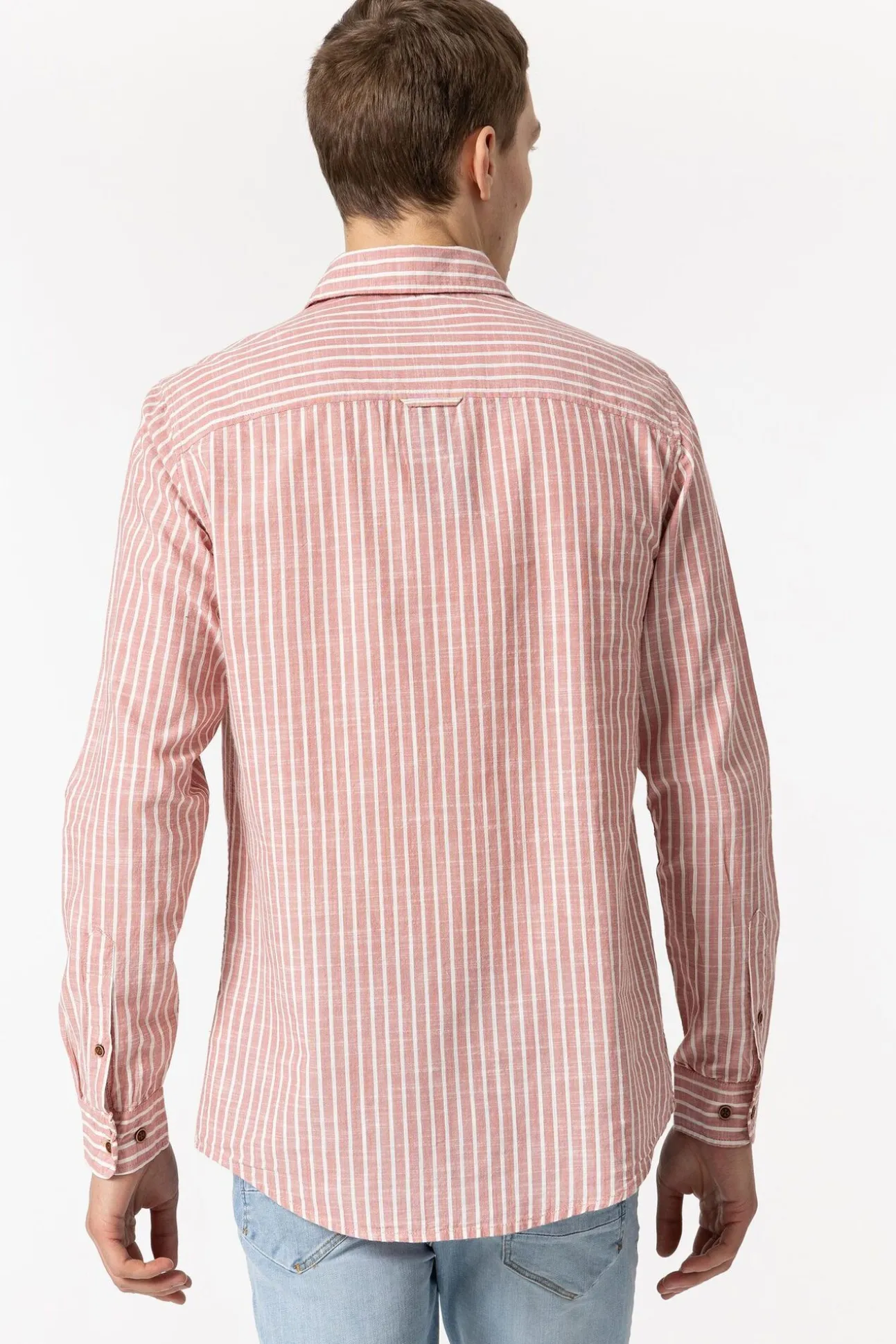Camisa Regular Fit Rayas