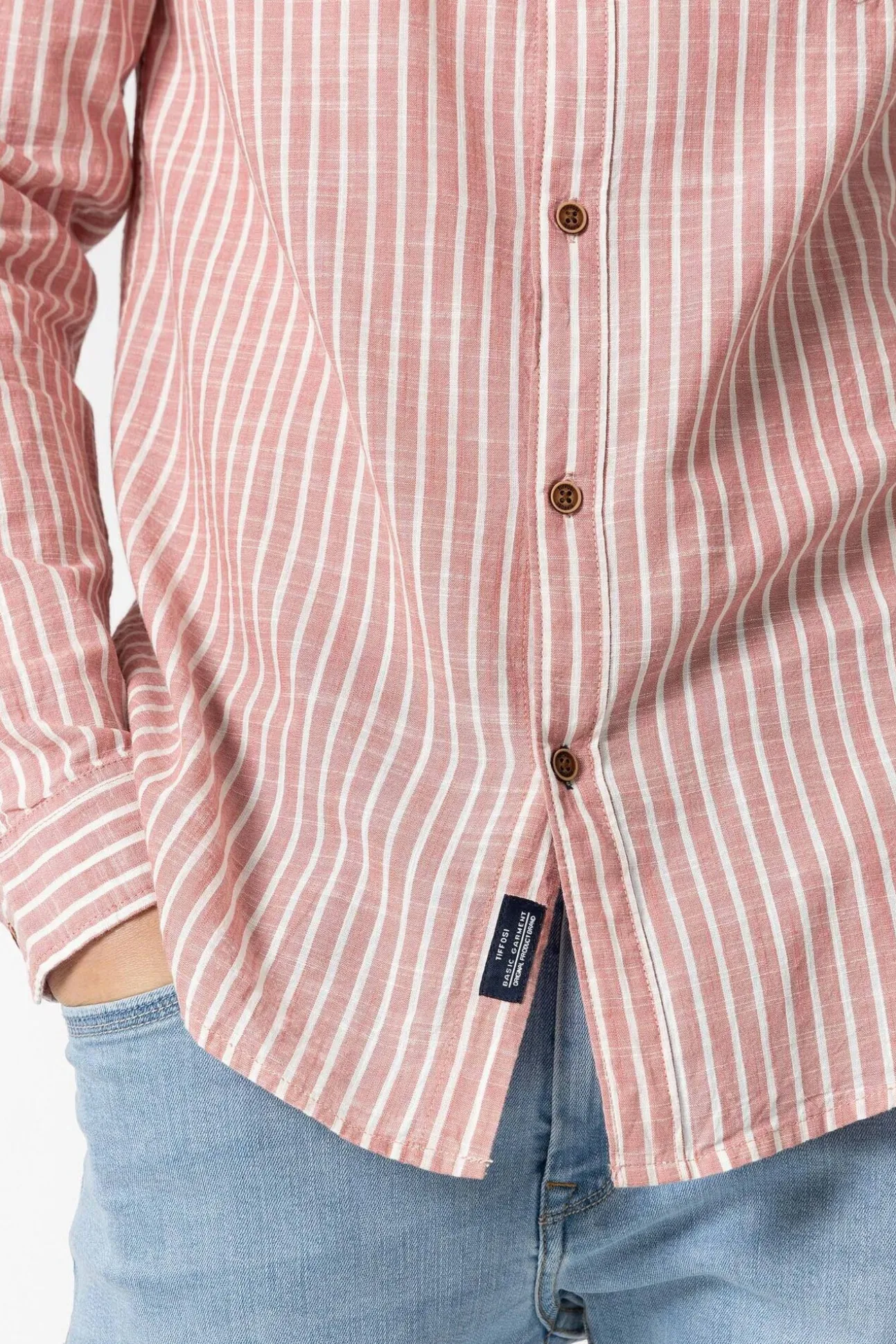 Camisa Regular Fit Rayas