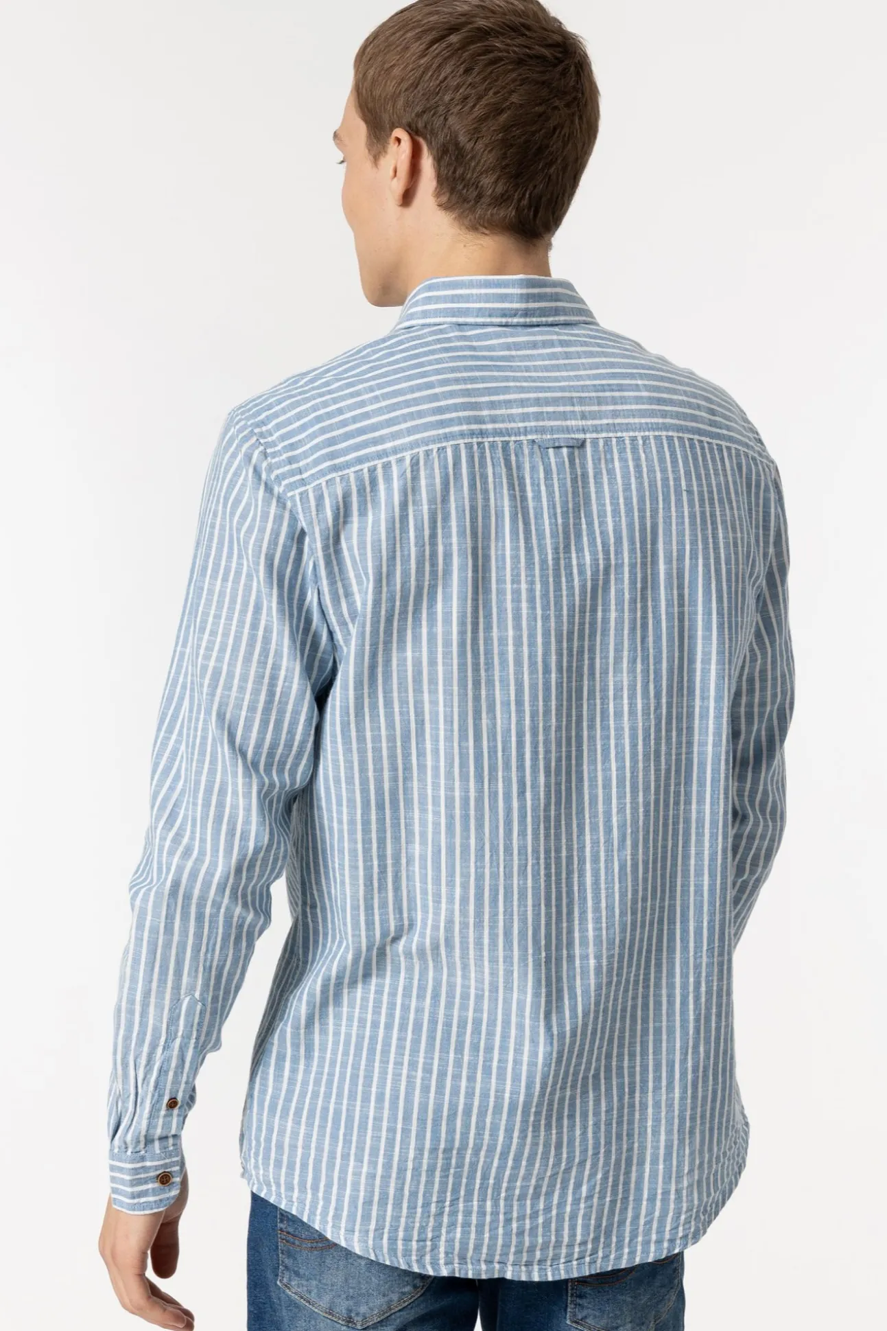 Camisa Regular Fit Rayas