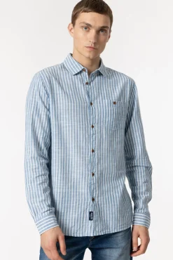 Camisa Regular Fit Rayas