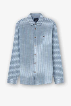 Camisa Regular Fit Rayas