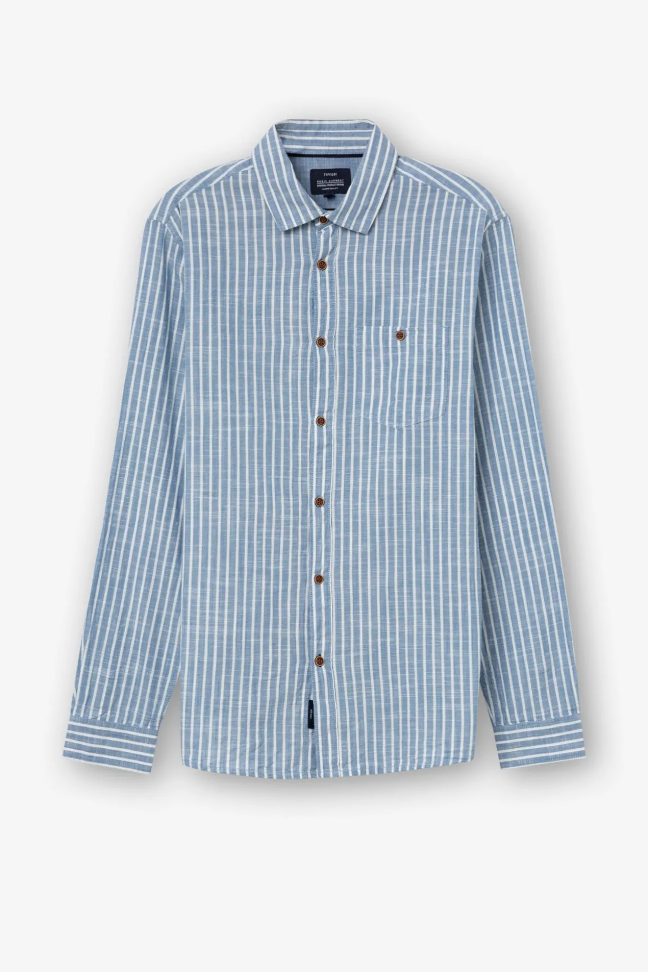 Camisa Regular Fit Rayas