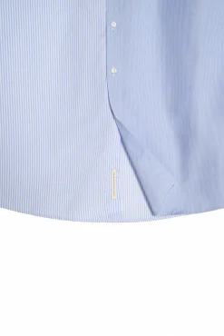 Camisa Slim Cuello Mao Estampado Rayas
